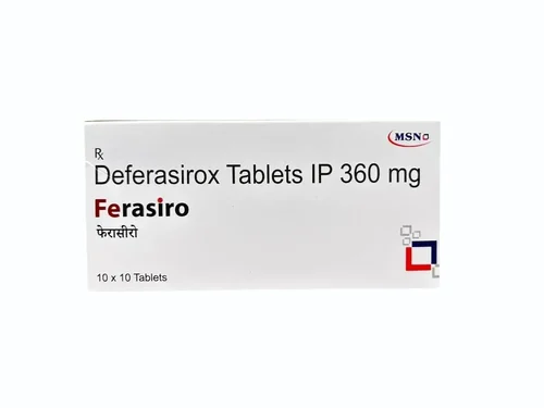 Deferasirox 360 Mg (FERASIRO)