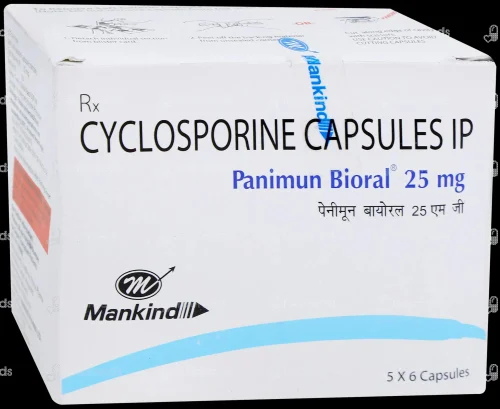 Panimun Bioral 25 Mg Capsules
