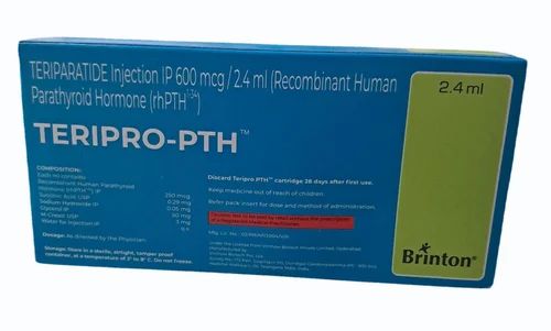 Teripro-PTH Teriparatide Injection 600mcg/2.4ml