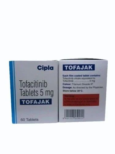 Tofajak 5 mg Tofacitinib Tablets (box)